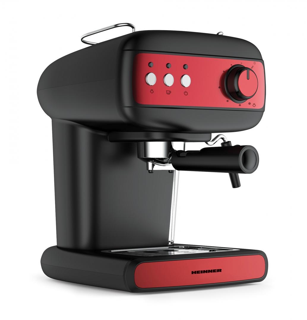 ESPRESSOR HEINNER Red Boquette HEM-1100BKRD