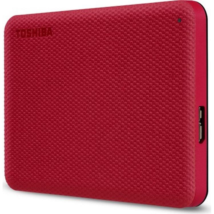 HDD extern Toshiba, 2.5, 4TB, Canvio Advance , USB 3.2, Red - 3 | YEO