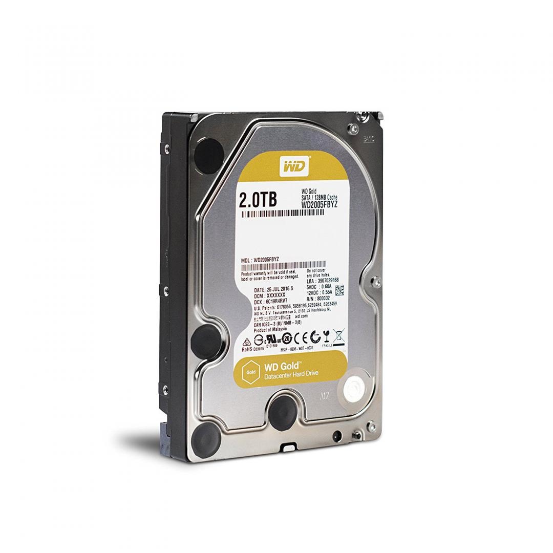 HDD Server WD GOLD 2TB SATA-III 7200rpm 128mb