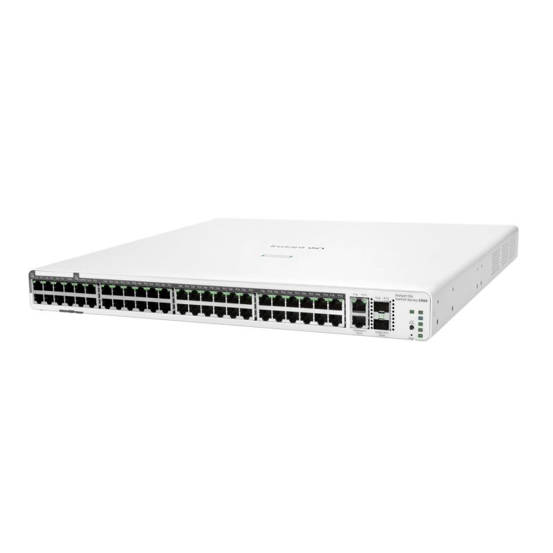 HPE Networking Instant On Switch 48p Gigabit 2p 10GBT 2p SFP+ 1960 - 1 | YEO