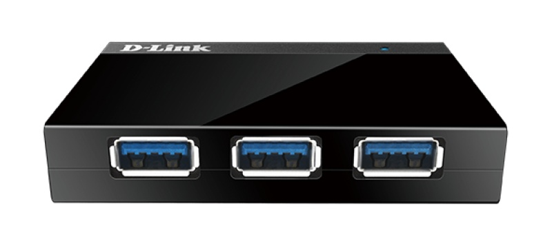 Hub USB D-Link DUB-1340, 4 porturi USB 3.0, negru - 3 | YEO