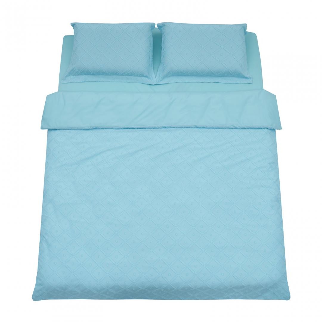 LENJERIE PAT KS CU BRODERIE TUFFATA BLUE