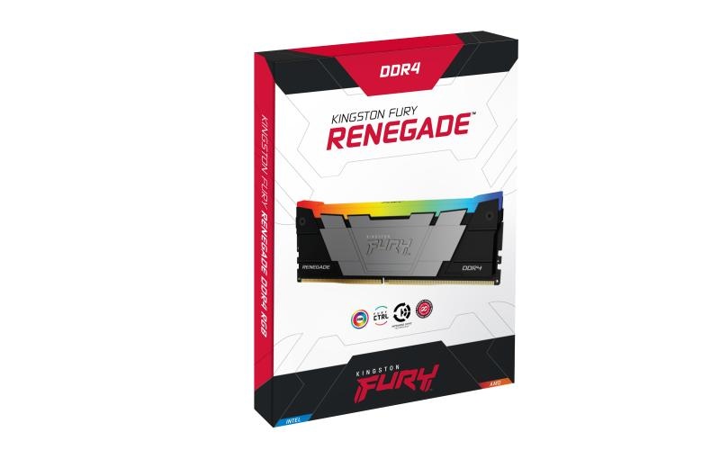 Memorie Kingston FURY Renegade Black 16GB DDR4 3600MHz CL16 Dual Channel Kit - 3 | YEO