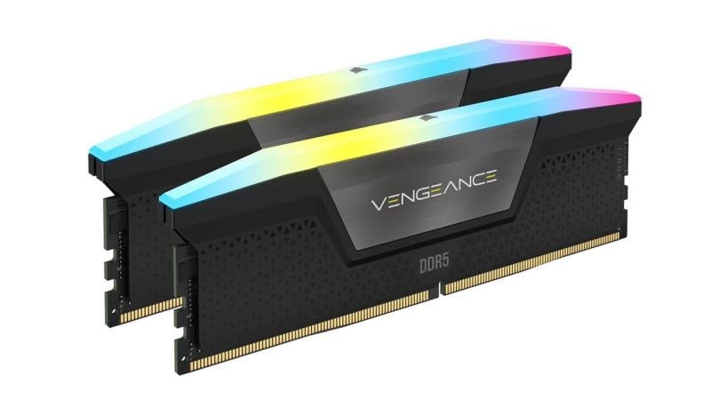 Memorie RAM Corsair Vengeance RGB 64GB DDR5 5600MHz CL40 Kit of 2 - 3 | YEO