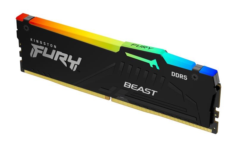 Memorie RAM Kingston FURY Beast RGB 16GB DDR5 6000MHz CL30 - 1 | YEO