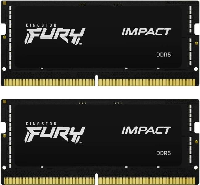 Memorie RAM notebook Kingston FURY Impact, 32GB, DDR5, 5600MHz, CL40, 1.1v, Dual Channel Kit