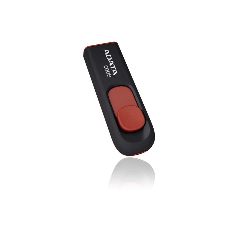 Memorie USB Flash Drive Adata C008, 64GB, USB 2.0, negru - 1 | YEO