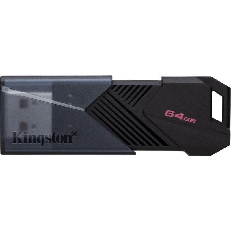 Memorie USB Flash Drive Kingston 64GB Data Traveler Exodia Onyx, USB 3.2 Gen1, Black - 1 | YEO