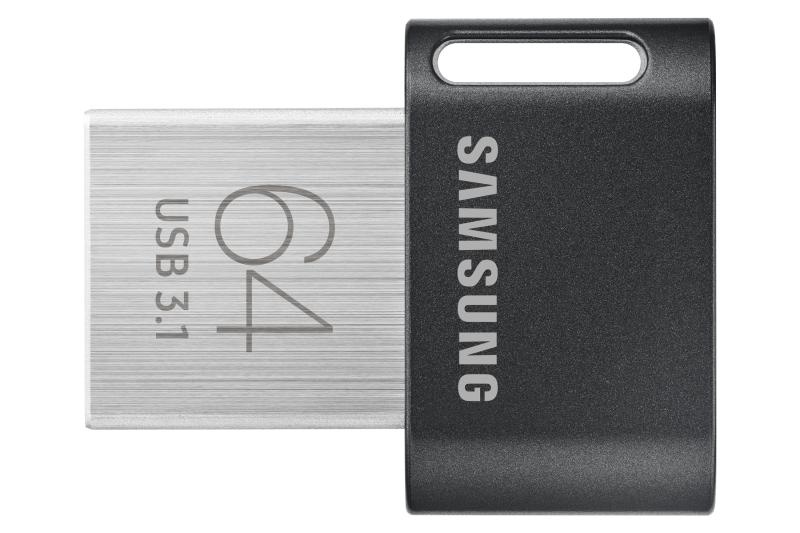 Memorie USB Flash Drive Samsung 64GB Fit Plus Micro, USB 3.1 Gen1, negru - 2 | YEO