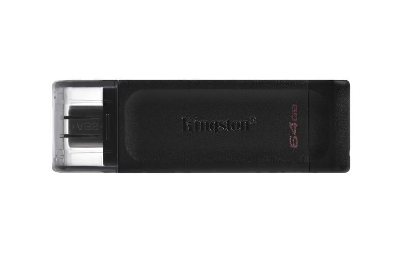 Memorie USB Kingston DataTraveler 70 64GB USB-C 3.2 – Stocare rapidă și fiabilă pentru dispozitive USB-C - 1 | YEO