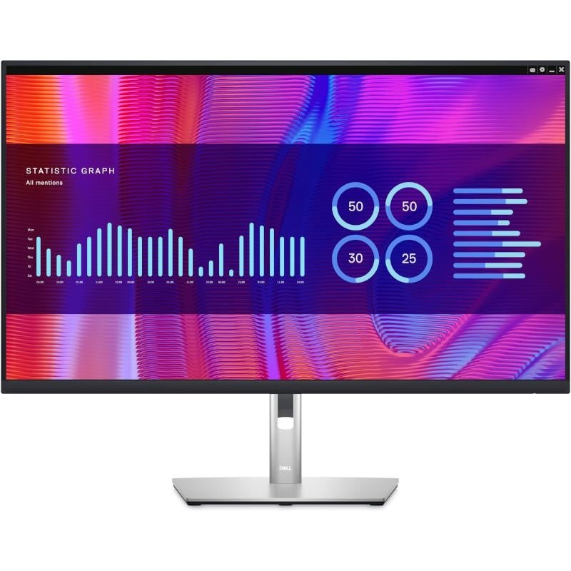 Monitor LED Dell P3223DE, 31.5inch, QHD IPS, 5ms, 60Hz, negru - 1 | YEO