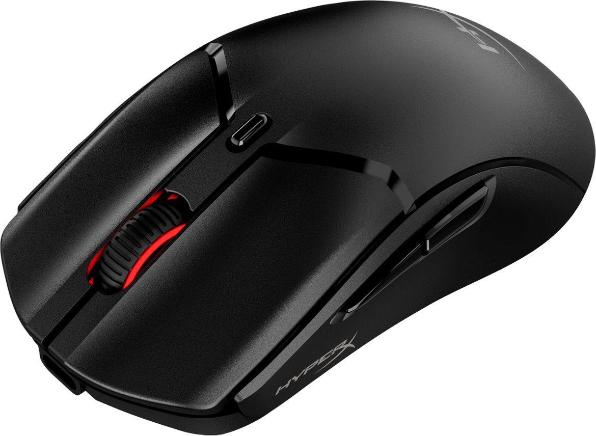 Mouse HyperX Pulsefire Haste Core 2 Wireless, rezolutie maxima 12000 DPI, conectivitate 2.4GHz Wireless / Bluetooth 5.2, polling rate pana la 1000 Hz, durata de viata baterie pana la 100 de ore in modul 2.4GHz highspeed, si pana la 200 de ore in modul - 2 | YEO