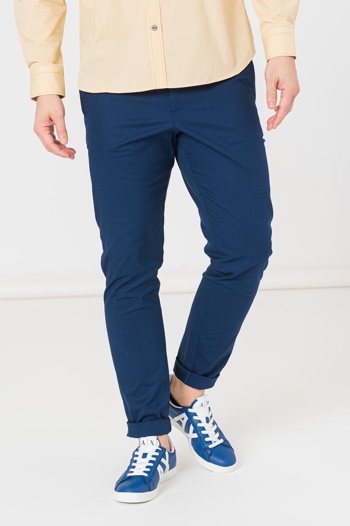 PANTALONI LUNG CASUAL BARBATI NAVY M