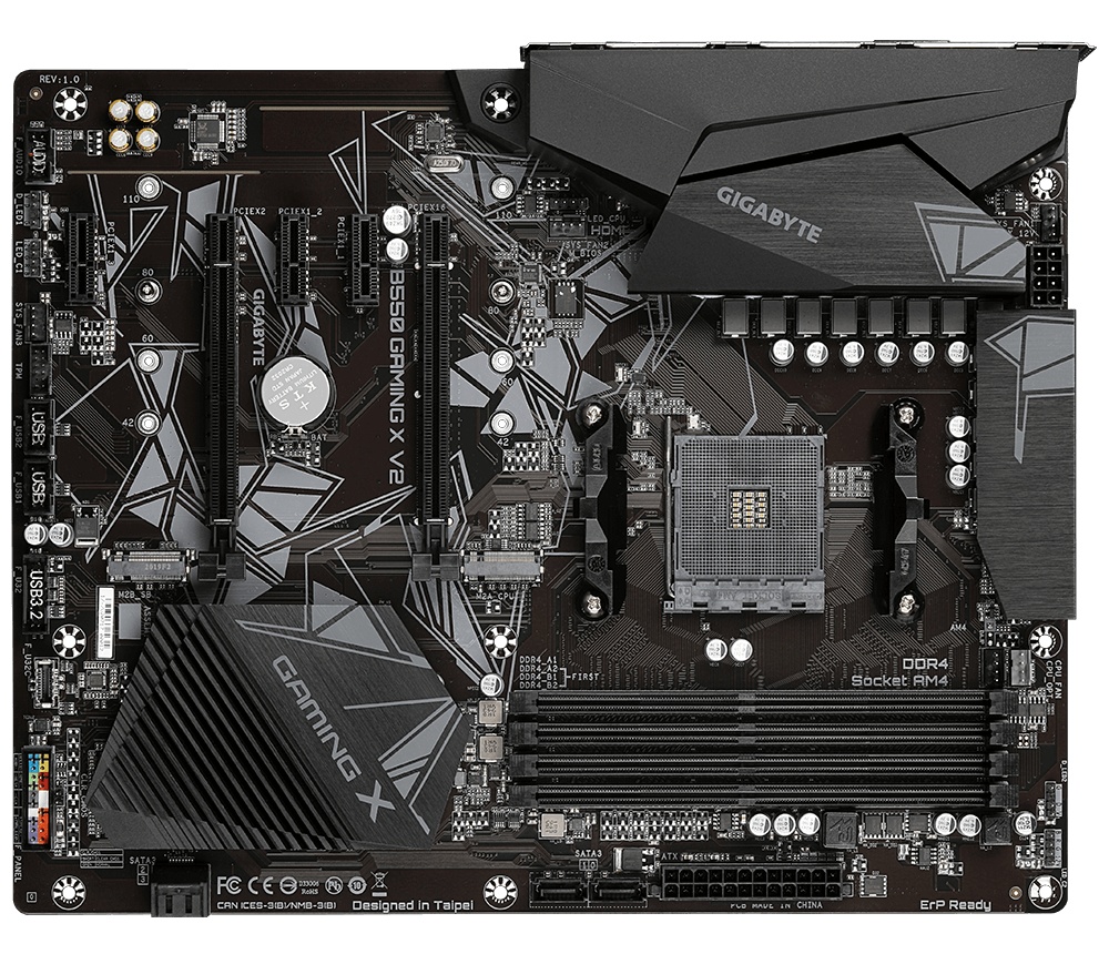 Placa de baza Gigabyte B550 GAMING X V2, Socket AM4