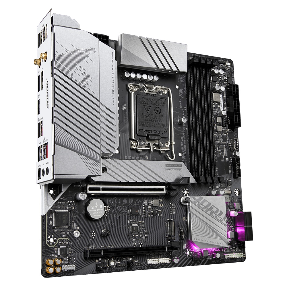 Placa de baza Gigabyte B760M AORUS ELITE AX LGA1700 - 2 | YEO