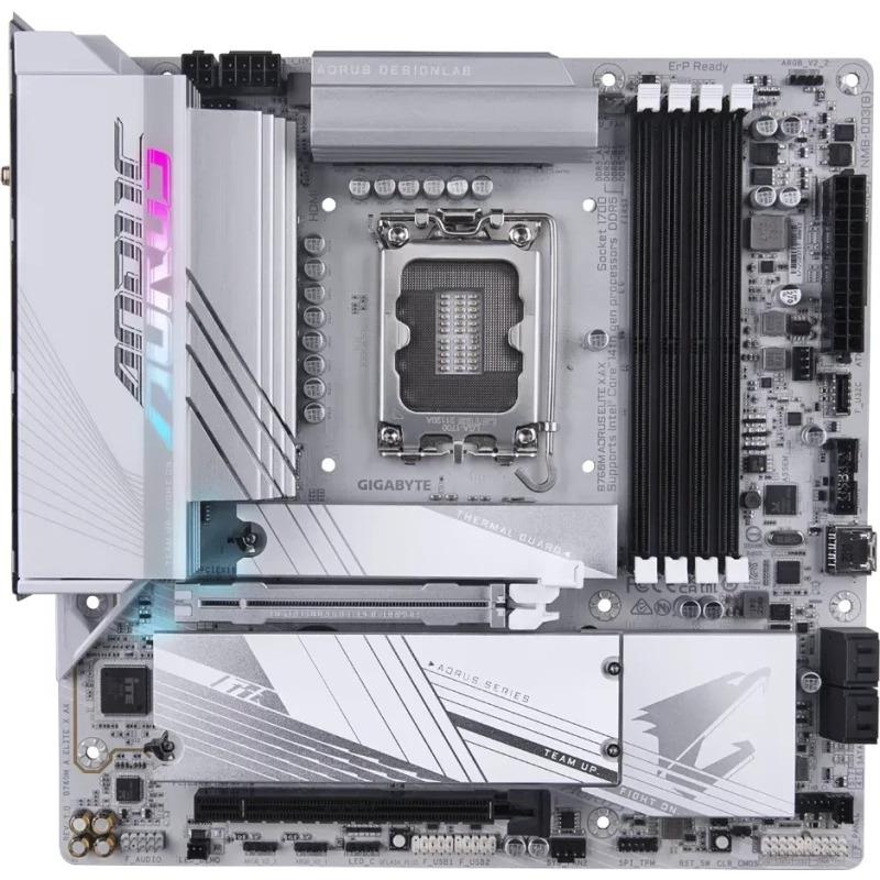 Placa de baza GIGABYTE B760M AORUS ELITE X AX LGA1700 - 1 | YEO