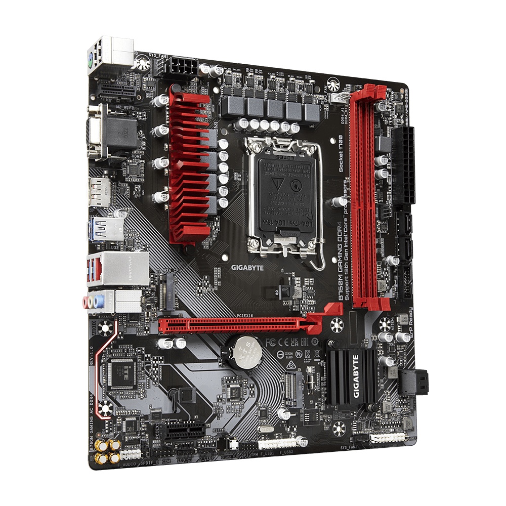 Placa de baza GIGABYTE B760M Gaming LGA1700 - 2 | YEO