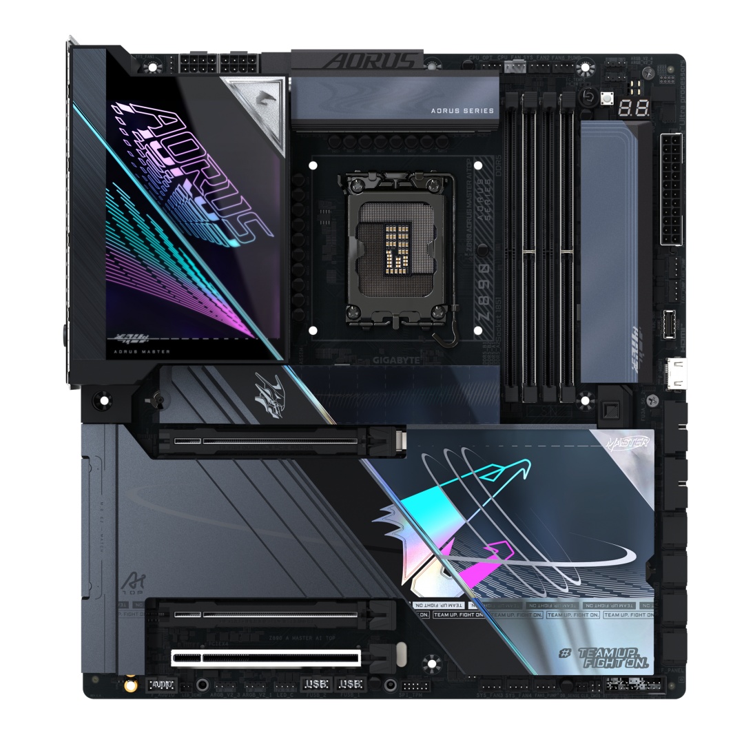 Placa de Baza GIGABYTE Z890 AORUS MASTER AI TOP LGA1851 - 1 | YEO