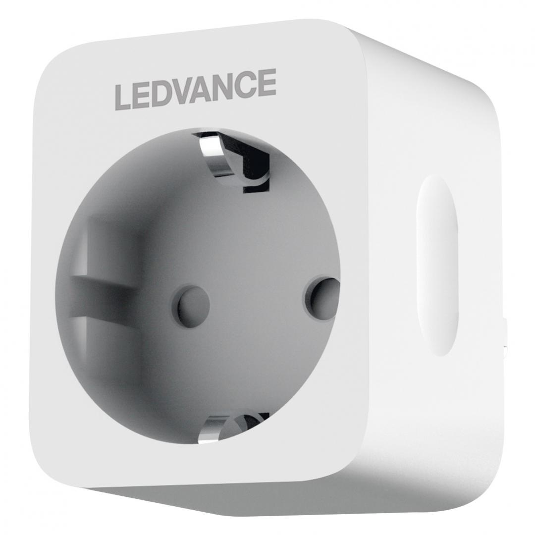 Priza inteligenta Ledvance SMART+ WiFi, 10A, 2300W, IP20, Alb