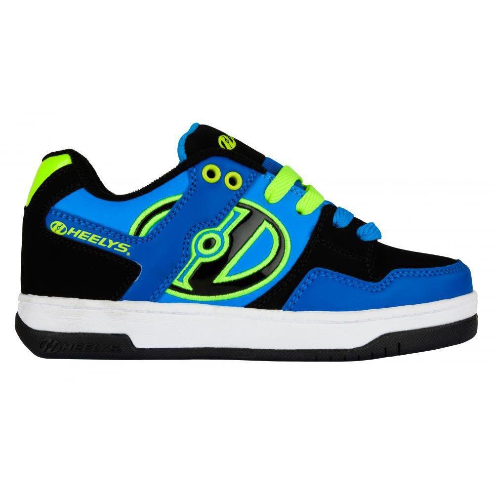 ROLE HEELYS FLOW 40.5 ALBASTR NEGRU LIME - 2 | YEO