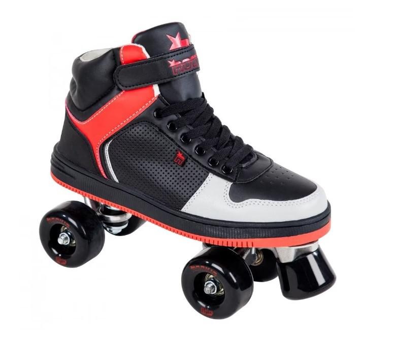 Role pentru copii Rookie Hype Hi-Top Trainer mărimea 35, culoare neagră – Design retro și confort sporit