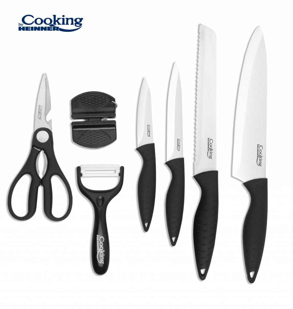 SET CUTITE DE BUCATARIE 8 PIESE, CARERA, COOKING BY HEINNER - 2 | YEO