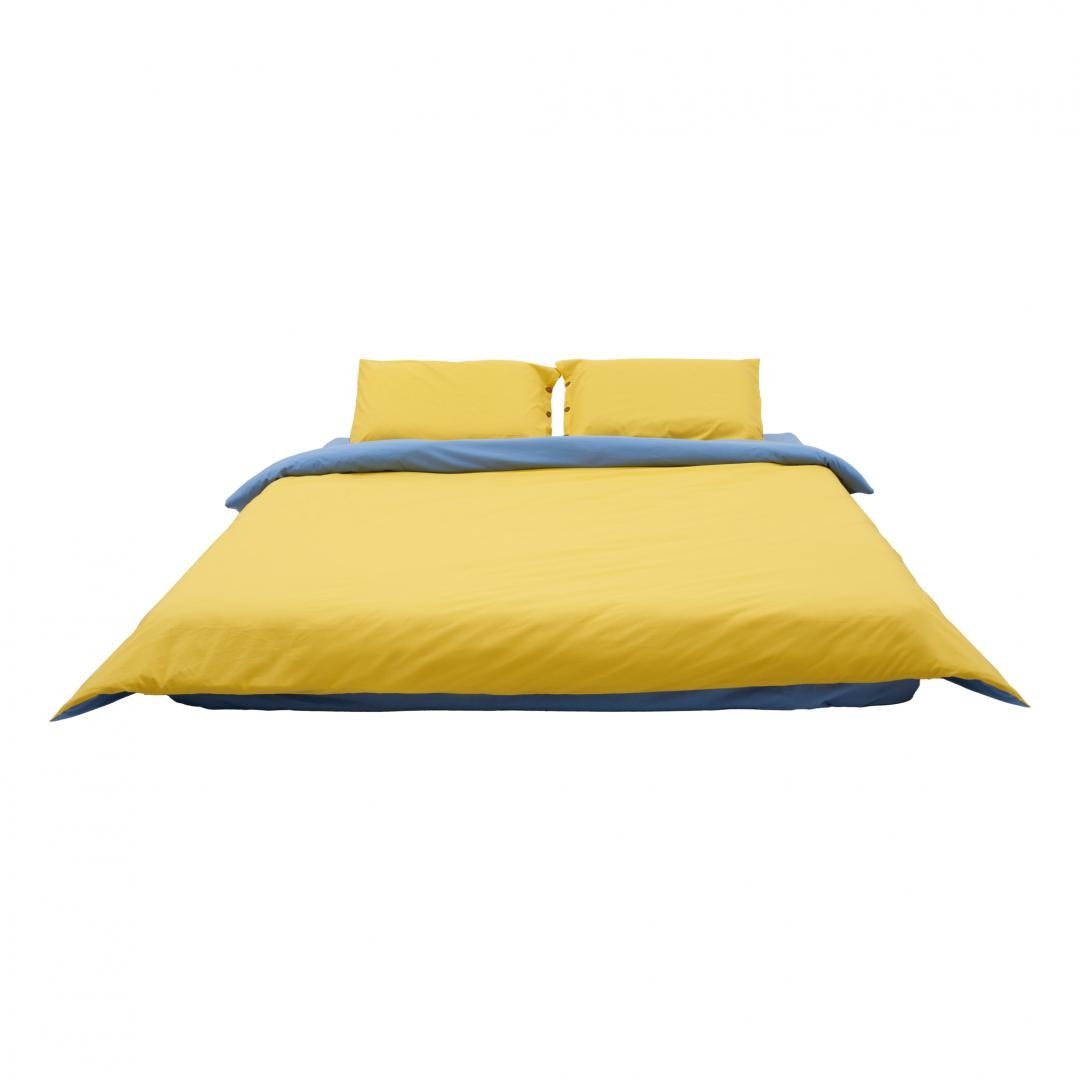 SET DE PAT DUBLU BBC YELLOW/BLUE - 3 | YEO