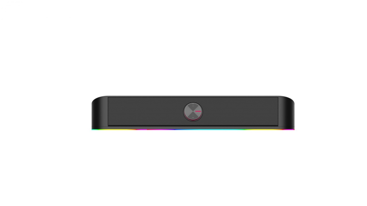 Soundbar gaming Serioux Yron RGB, putere: 3W x 2, impedanță: 4Ω, frecvență: 150Hz - 20KHz, sensibilitate:750mv ± 50, alimentare: DC5V / 1A, S / N: ≥85dB, dimensiunea driverului: 2 inch x 2, conexiune: 3.5mm jack TRS, RGB : 6 moduri de lumină, cablu USB & - 1 | YEO