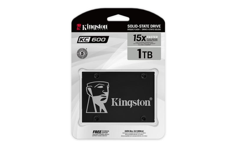 SSD Kingston KC600, 1TB, 2.5