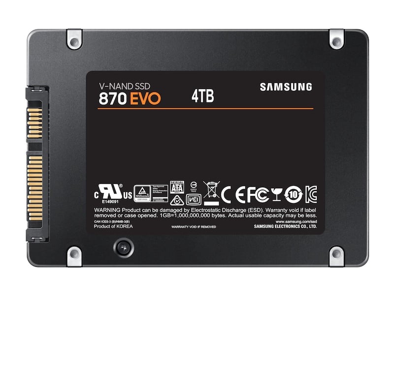 SSD Samsung 870 EVO, 4TB, SATA III - 4 | YEO