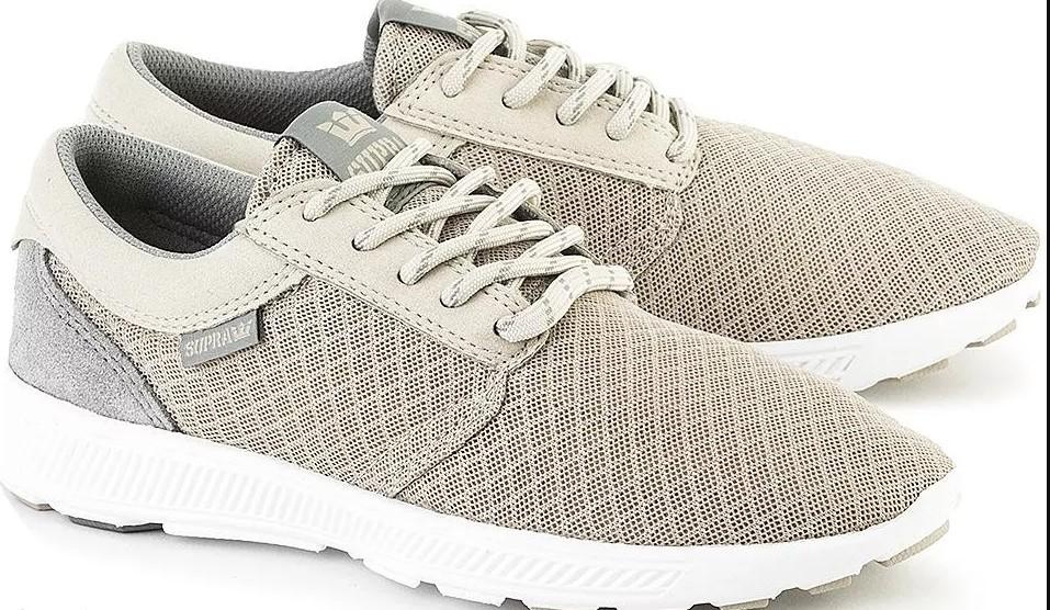 SUPRA HAMMER RUN CEMENT/GREY/WHITE, 41