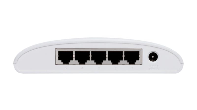 Switch D-Link DGS-1005D, 5 port, 10/100/1000 Mbps - 1 | YEO