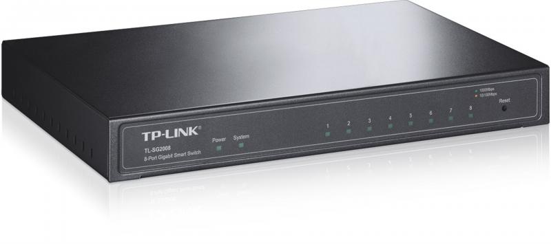 Switch TP-Link TL-SG2008, 8 port, 10/100/1000Mbps - 2 | YEO