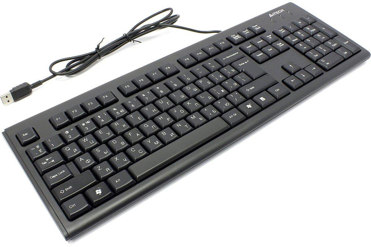 Tastatura KR-83 A4Tech, USB, neagra