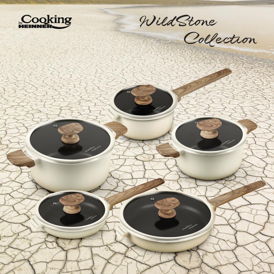 TIGAIE ALUMINIU+CAPAC 20x4.5 CM, WILD STONE, COOKING BY HEINNER - 3 | YEO