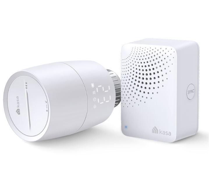 TP-LINK KE100 KIT, Termostat smart wireless pentru calorifer, 2.4 GHz Wi-Fi, 868 MHz, Android 5.0 sau mai recentă, iOS 10 sau mai recentă.