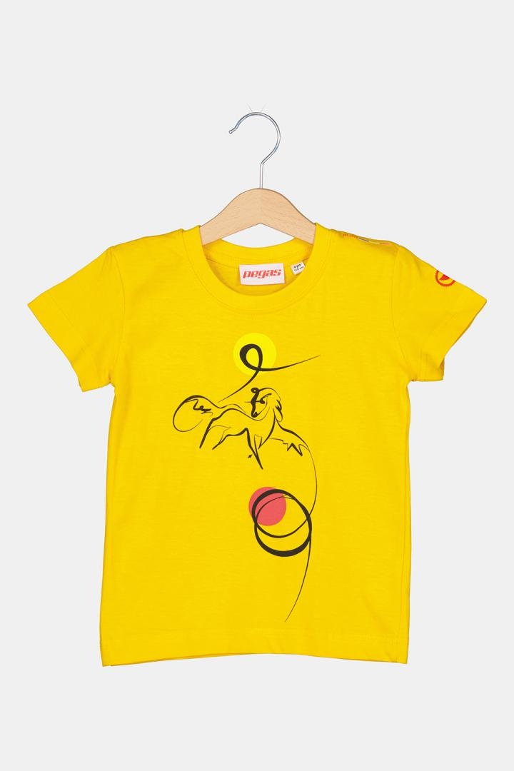 TSHIRT CASUAL C CAL PEGAS YELLOW-12