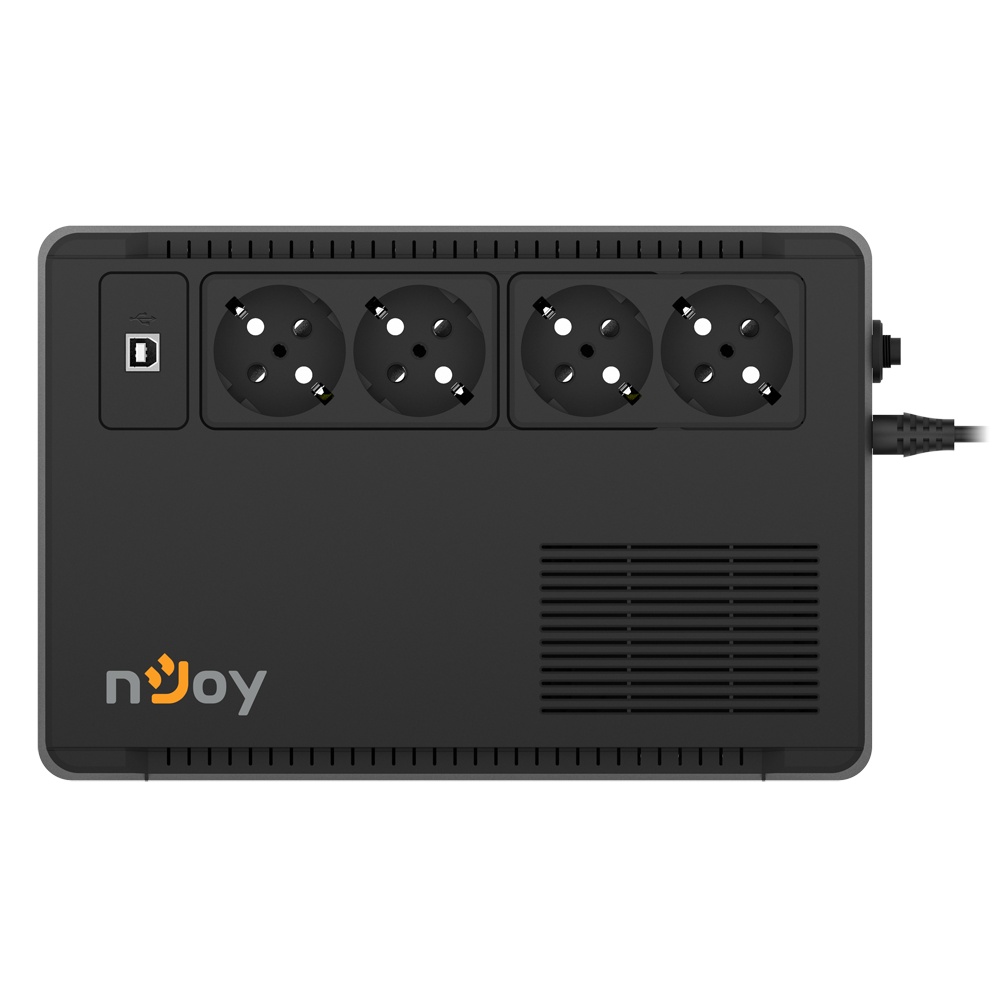 UPS nJoy Soter 600, 600VA/ 360W, 4 Prize Schuko cu protectie - 3 | YEO