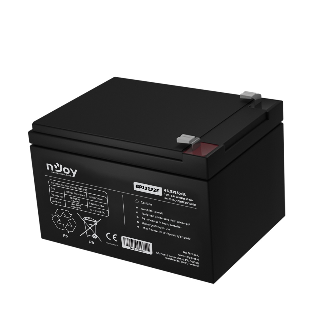 ACUMULATOR NJOY GP12122F 12V