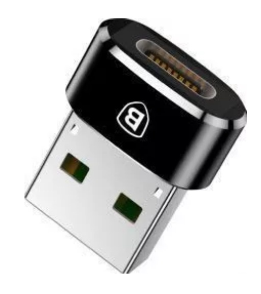 Adaptor Baseus Mini CAAOTG-01, negru - 1 | YEO