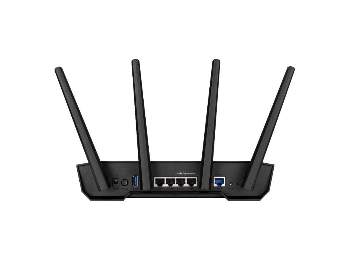 ASUS TUF Gaming AX3000 Dual Band WiFi 6 Gaming Router, TUF-AX3000, Network Standard: IEEE 802.11a, IEEE 802.11b, IEEE 802.11g, WiFi 4 (802.11n), WiFi 5 (802.11ac), WiFi 6 (802.11ax), IPv4, IPv6, Data rate: (2.4GHz) : up to 574 Mbps, (5GHz) : up to 2402 - 1 | YEO