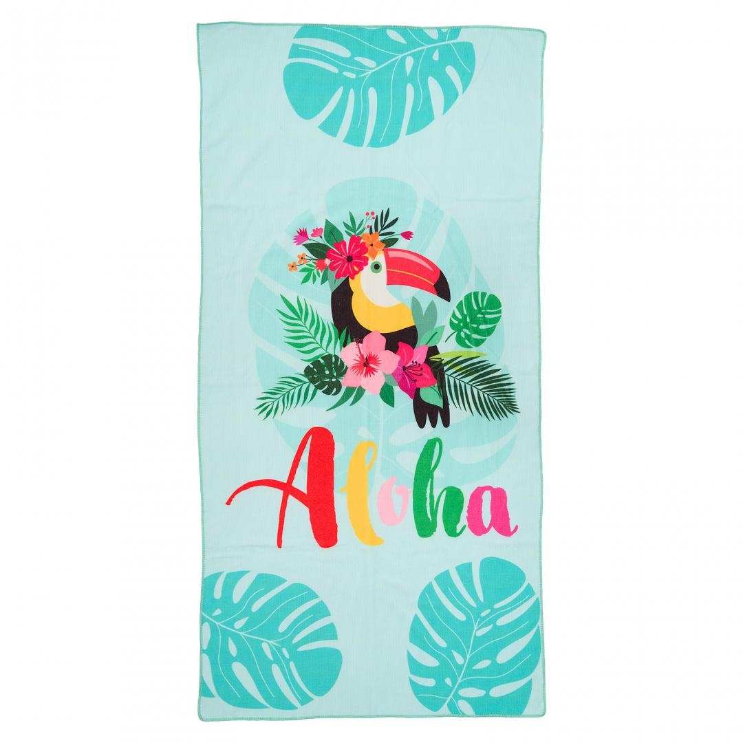 Beach Towel 70x140 cm Aloha Material : 100% polyester, 220 GSM 