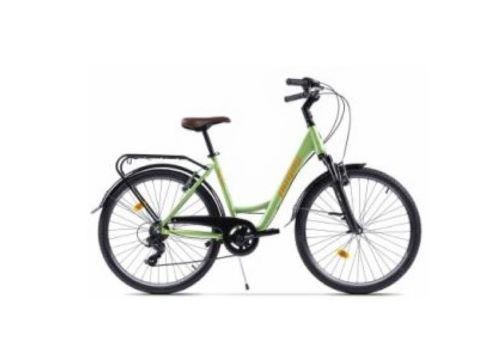 Bicicleta Oras Pegas Comoda Verde Fistic ( AL)