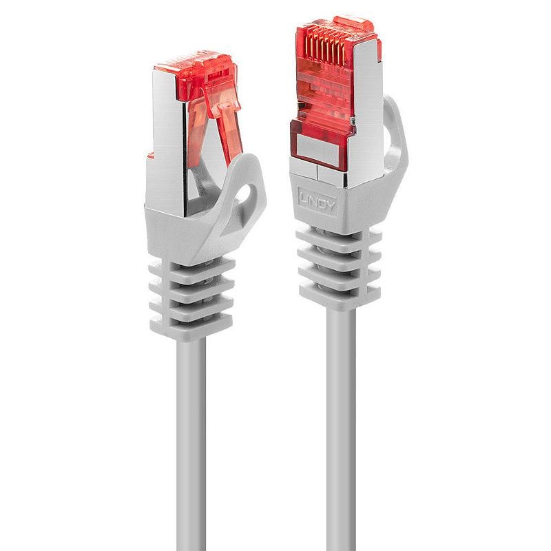 Cablu retea Lindy LY-47344, 2m Cat.6 S/FTP Cable, Grey - 1 | YEO