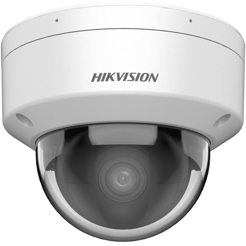 Camera de supraveghere IP Dome 8MP Powered by Darkfighter Hikvision DS-2CD2186G2H-I(2.8MM)(EF), lentila fixa: 2.8mm, iluminare min.: Color: 0.0008 Lux @ (F1.0, AGC ON),B/W: 0 Lux cu IR: 30m, slot card de memorie: microSD/microSDHC/microSDXC card, up to