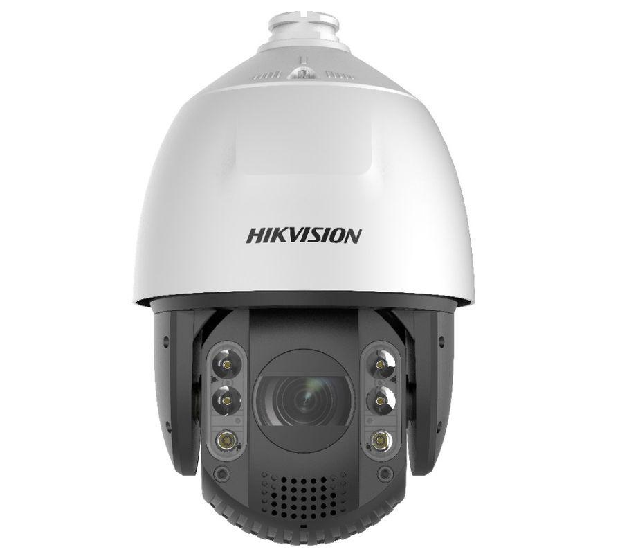 Camera supraveghere Hikvision IP PTZ Hikvision DS-2DE7A825IW-AEB(T5), 8MP, Acusens - filtrarea alarmelor false dupa corpul uman si masini, low-light performance powered by DarkFighter, alarma vizuala flash lumina si alarma audio pentru avertizarea