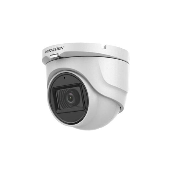 Camera supraveghere Hikvision Turbo HD turret DS-2CE76D0T-ITMF(2.8mm)C, 2MP, senzor: 2 MP CMOS, rezolutie: 1920 × 1080@30fps, iluminare: 0.01 Lux@(F1.2, AGC ON), 0 Lux cu IR, lentila: 2.8 mm, distanta IR: 30m, Smart IR, Digital WDR/ICR/AGC/AWB/2D