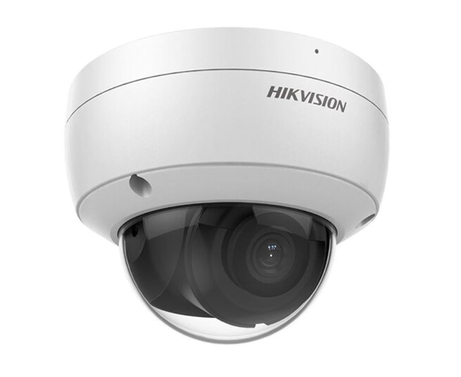 Camera supraveghere Hikvison IP dome DS-2CD2183G2-IU(2.8mm), 8MP, AcuSense -filtrarea alarmelor false dupa corpul uman si masini, microfon audio incorporat, senzor 1/2.8