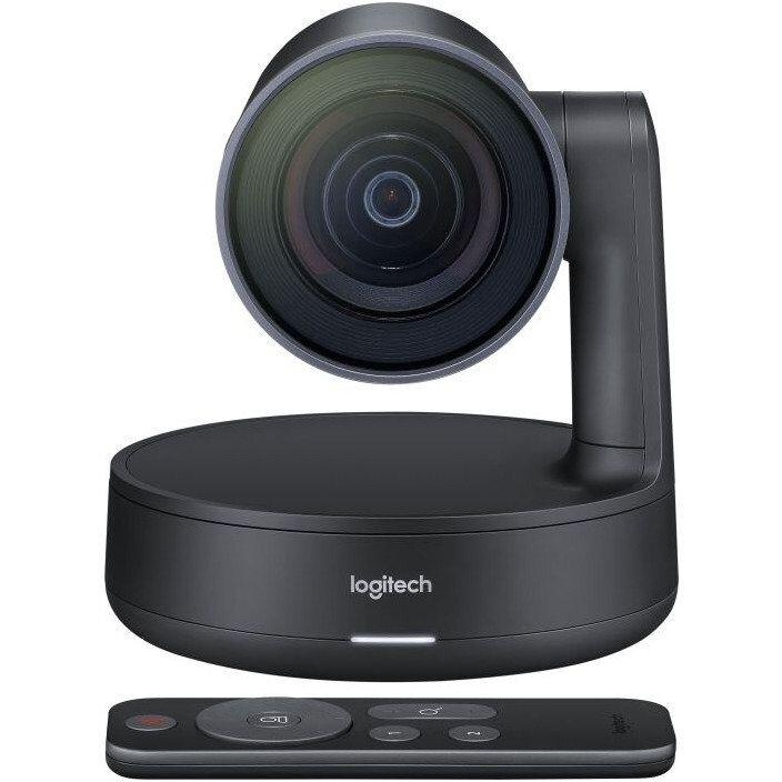 Camera videoconferinta Logitech Rally Plus ConferenceCam Ultra-HD, negru - 2 | YEO