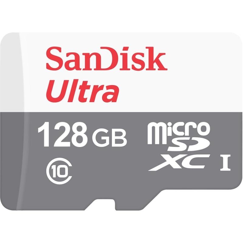 Card de Memorie SanDisk Ultra MicroSD, 128GB, Class 10